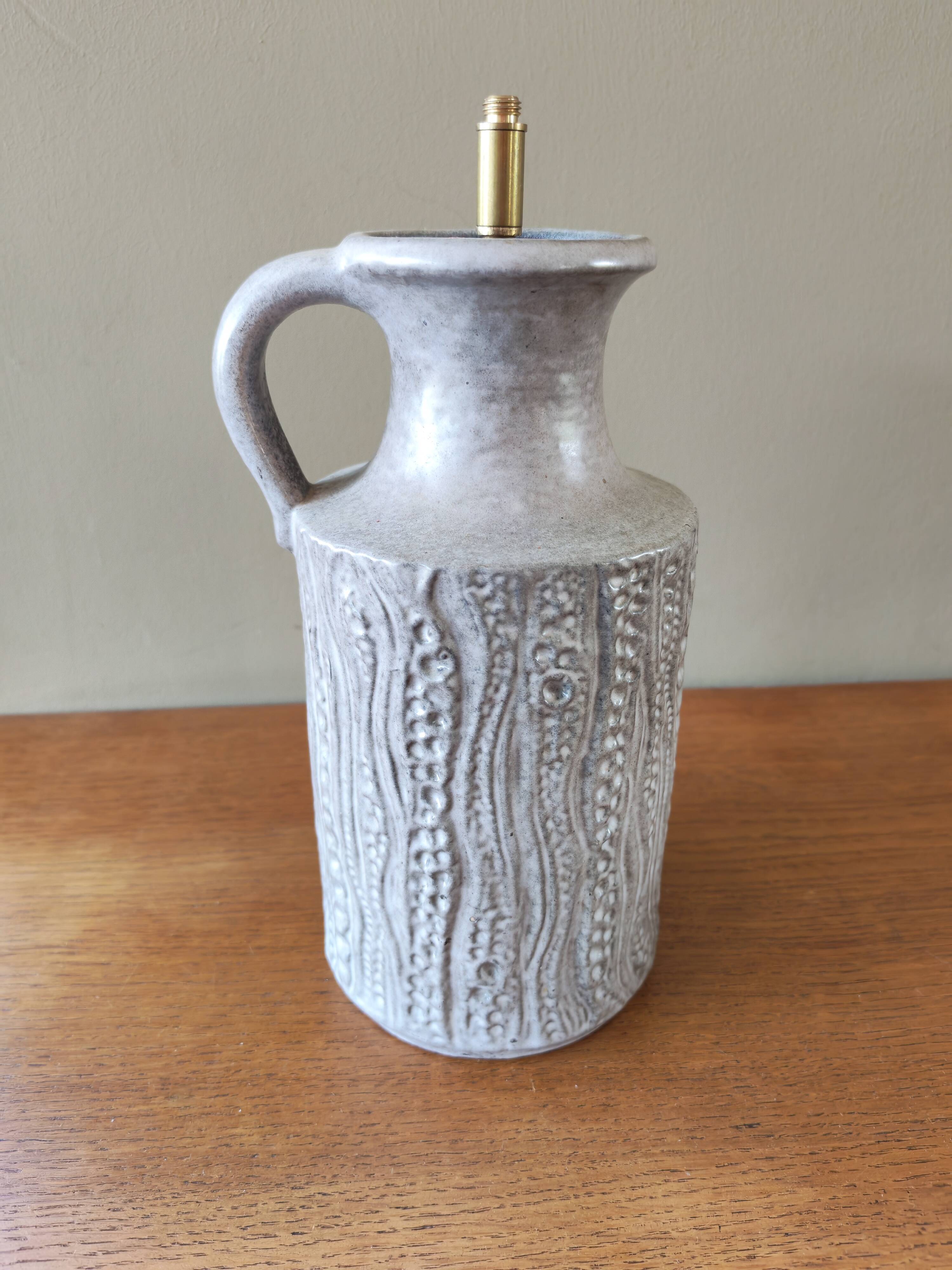 Vintage ceramic lamp base or vase