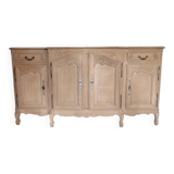 Rustic airbrushed oak sideboard