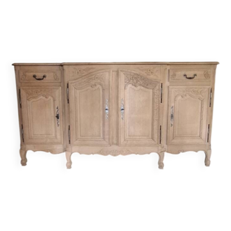 Rustic airbrushed oak sideboard