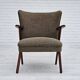 Années 1960, design danois par Erhardsen & Andersen, fauteuil, état d'origine.
