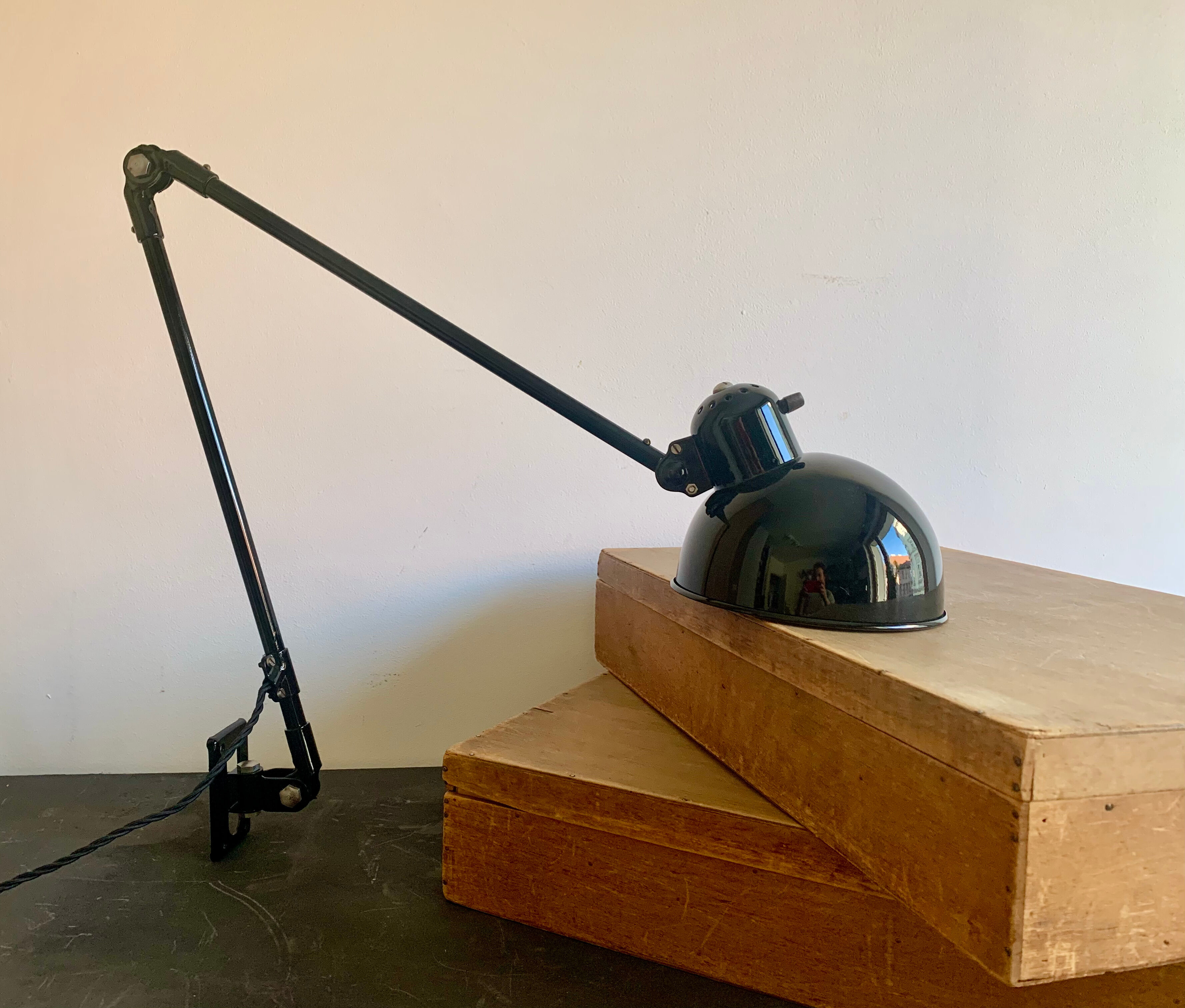 Wall Bauhaus Lamp, Germany, 1940s