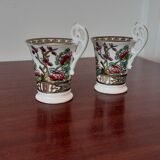 English Coalport Mugs AD 1750