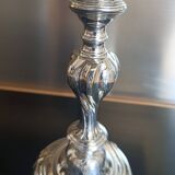 Louis XVIIIth century silver candlestick