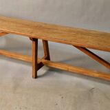 6 Leg Beech Bench