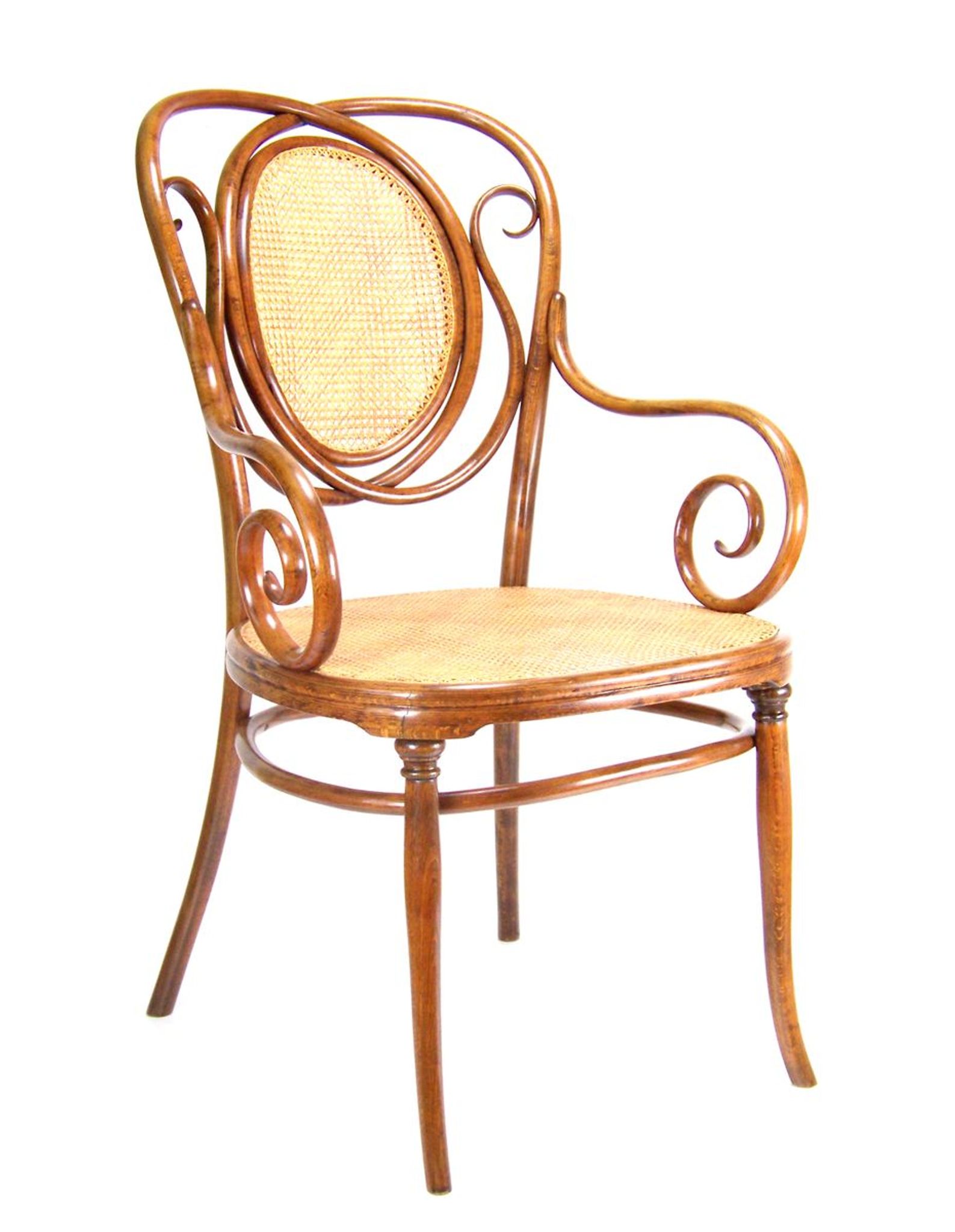 Antique armchair no. 22 from Thonet