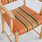 Brutalist dining chairs | vintage chairs | danish