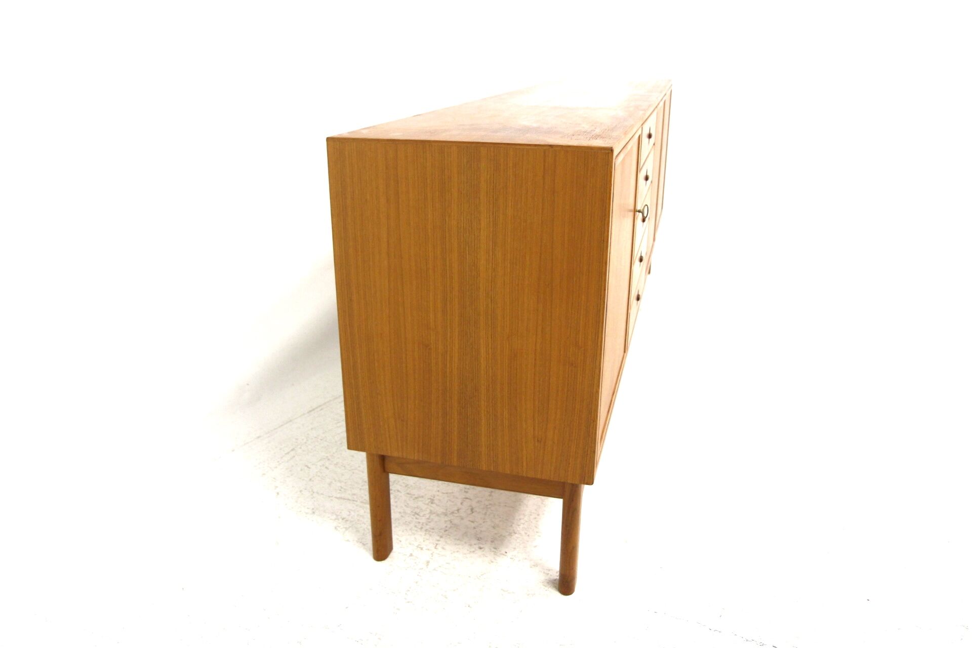 Scandinavian walnut sideboard, Skaraborgs Möbelindustri, Sweden, 1960