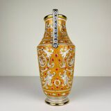 Antique ceramic vase by Serafino Volpi for Deruta, Italy, 1950s.