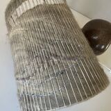 Vintage stoneware ceramic lamp from the 60s