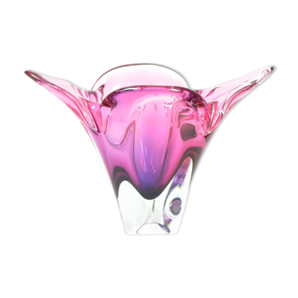 Blown glass vase
