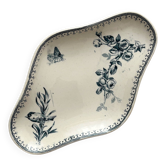 Iron clay dish with flowers and birds "Malaga" Petrus Regout
