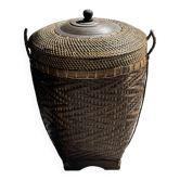 Traditional Indonesian brown basket H60 D45