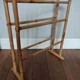 Bamboo towel rack