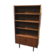 Vintage metal feet modernist showcase bookcase 1960