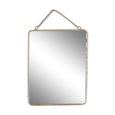 Miroir de barbier à suspendre, 21X27,5cm