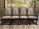 Set of 4 Louis XIII "Sheep bone" chairs