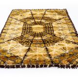 Scandinavian Modern Rya Rug by Marianne Richter for AB Wahlbecks. 192x135 cm (76x53 in).