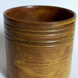 Vintage vase in enamelled sandstone