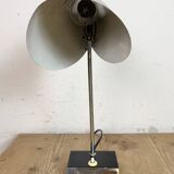 Vintage Black Table Lamp by Josef Hůrka for Napako, 1960s