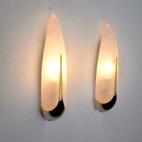 Pair of sconces "ears" idearte spain 1980