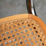 Set of 7 'Cesca' dining chairs by Marcel Breuer.