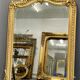 Miroir 156x106 ancien XIXè,dorure à la feuille d’or