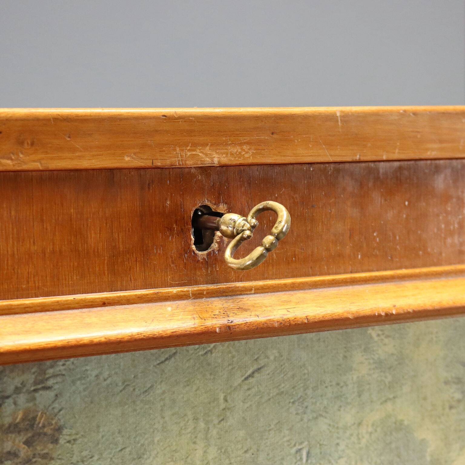 Bookcase with drop-down door 1960s