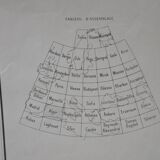 Vintage IGN map of Algiers