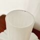 Mid century modern opaline pendant lamp by Peill and Putzler