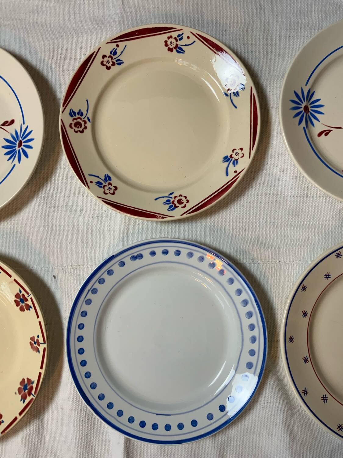 Mismatched plates Iron Earth