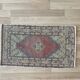 Small Vintage Rug – Hand-Knotted Turkish Rug 58x100 Cm