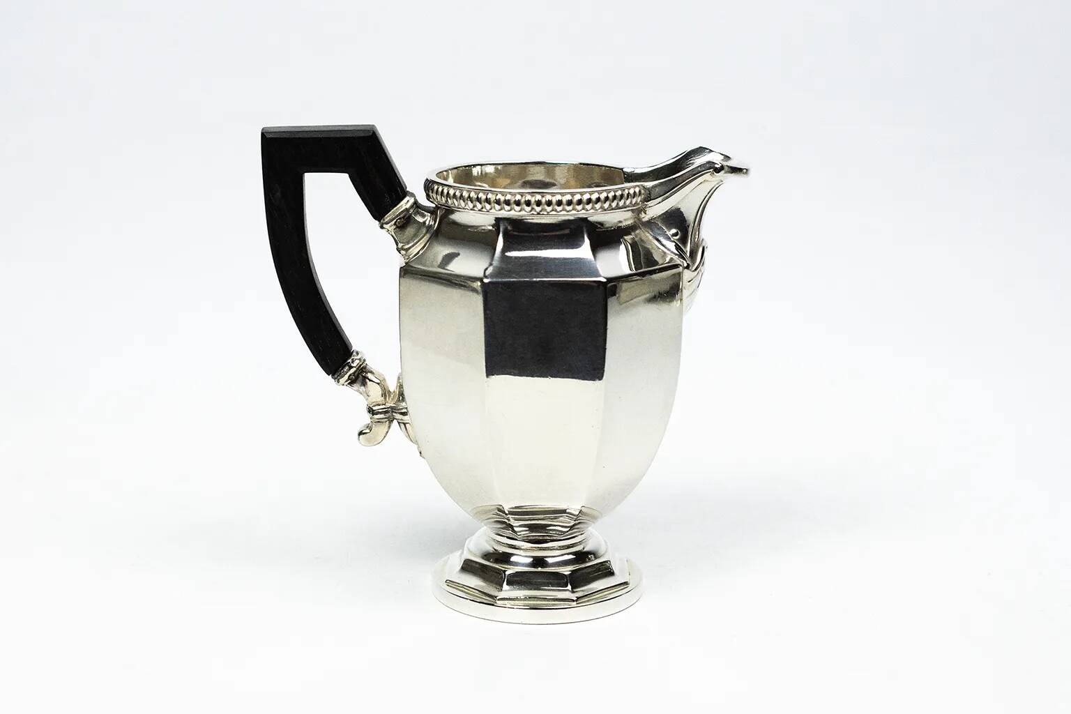 Gallia Christofle milk jug — Silver-plated metal, Colbert model