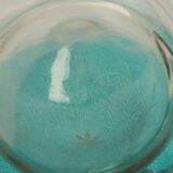 Chiseled crystal carafe stamped belgium