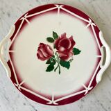 cake dish Digoin Sarreguemines model Cibon years 30-40