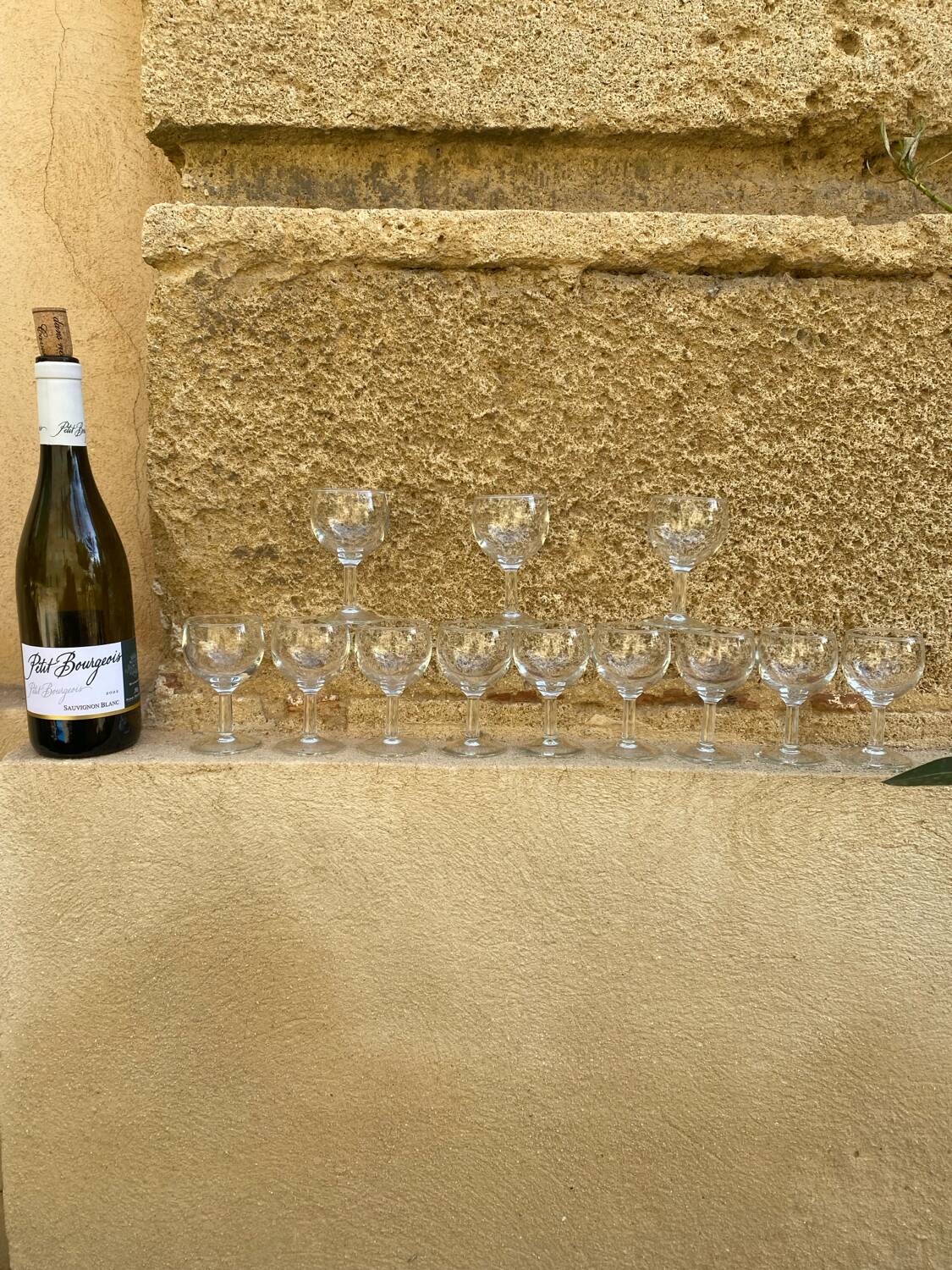 Set of 12 balloon glasses