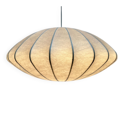 Suspension Cocoon moderniste par Friedel Wauer pour Goldkant Leuchten, Allemagne, années 1960