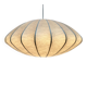 Mid-century modern Cocoon pendant lamp by Friedel Wauer for Goldkant Leuchten, Germany, 1960s.