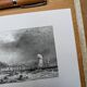 Printed in 1844, Quillebeuf-sur-Seine, Eure.