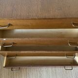 Vintage Scandinavian commode with tapered legs.