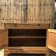 Low solid wood sideboard - large format
