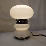 Glass Mushroom Table Lamp