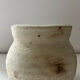 White clay pot