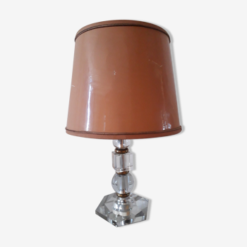 Lampe de table en verre