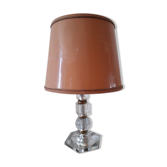 Glass table lamp