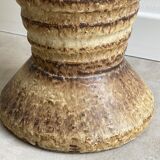 Vintage heavy ceramic diabolo vase