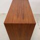Kai Kristiansen Teak Tambour Door LP Record Cabinet, 1960s.