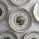 Vintage Fragonard porcelain plates