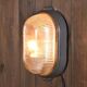 Industrial light vintage oval wall lamp
