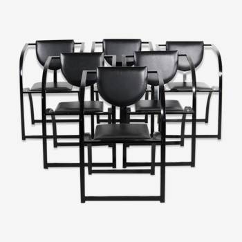 Set of 6 armchairs by Karl Friedrich Förster for kff design