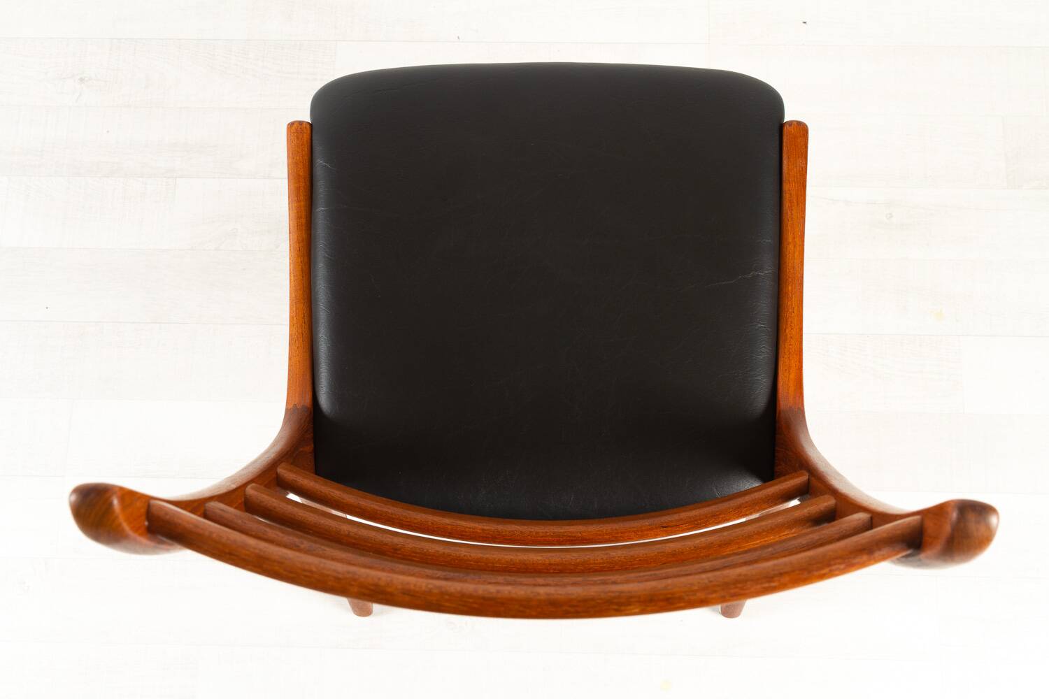 Vintage Danish Teak High-Back Dining Chairs by Korup Stolefabrik, 1960s, Set of 4